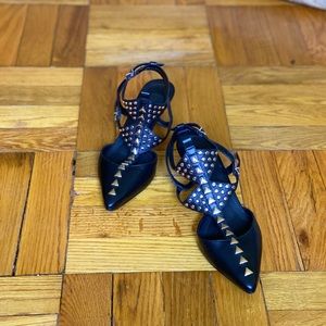 Schutz T-strap Pumps